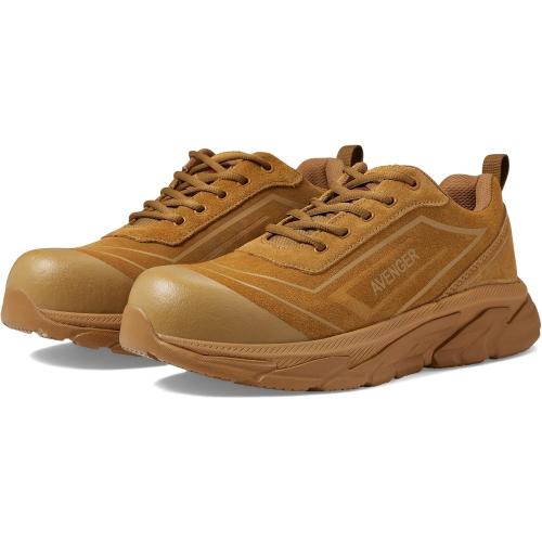 Size 11 Avenger Work Boots K4 Oxford - Sneakers for Men - Leather Upper - Mesh Lining - Removable Foam Footbed