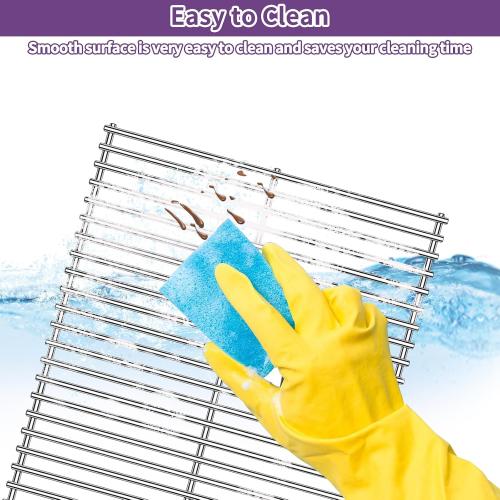 1 Pack 7MM 21.75 inch Cooking Grid Grates Replacement for Brinkmann 810-4220-S