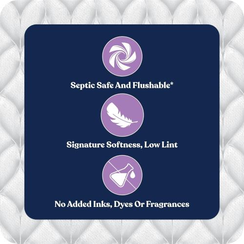 Quilted Northern Ultra Plush Toilet Paper, 6 Mega Rolls = 24 Regular Rolls, 3 Ply Soft Toilet Tissue | 3X Thicker*, Ultra Soft