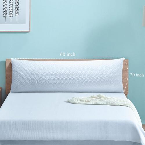 Extra Long Body Pillow Cubies Memory Foam 150x50cm – Anime Body Pillow Insert for Adults – with Cooling Cover Huggable Pillows 20x60 inches