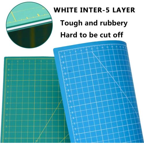 WORKLION 24 x 36 Large Self Healing PVC Cutting Mat, Double Sided, Gridded Rotary Cutting Board for Craft, Fabric, Quilting, Sewing, Scrapbooking - Art Project…