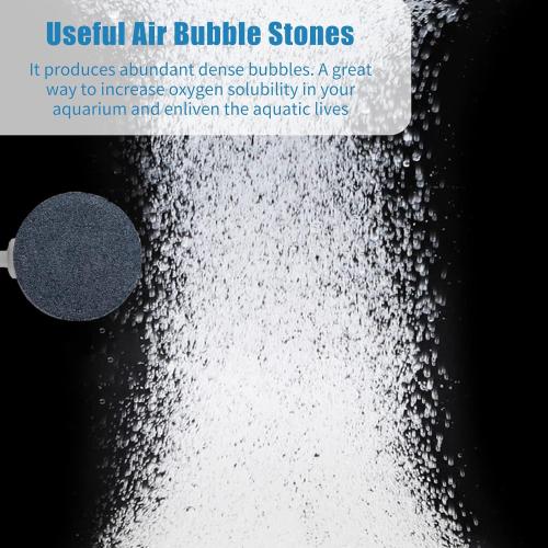 Irishom Solar Pond Oxygenator, Aquarium Oxygen Aerator Air Pump Fishing Aerator with Pipe Air Bubble Stones for Garden Fish Tank Outdoor Pool Pond