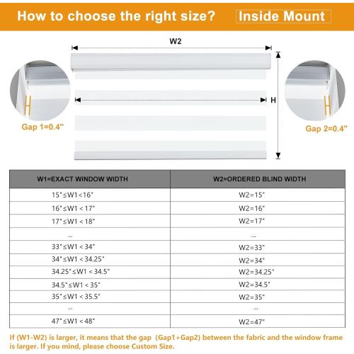 Persilux Cordless Zebra Blinds for Windows Free-Stop Roller Windows Shades (35 W X 64 H, White) Dual Layer Light Control for Day and Night, Light Filtering Sheer Shades for Home, Bedroom