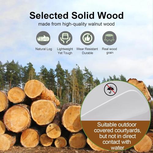 BOJUE 42 Inch Ceiling Fans with Lights and Remote Control, White Gold Ceiling Fan with Light for Bedroom, Noiseless DC Motor, Dimmable Led 5 Solid Wood Blades