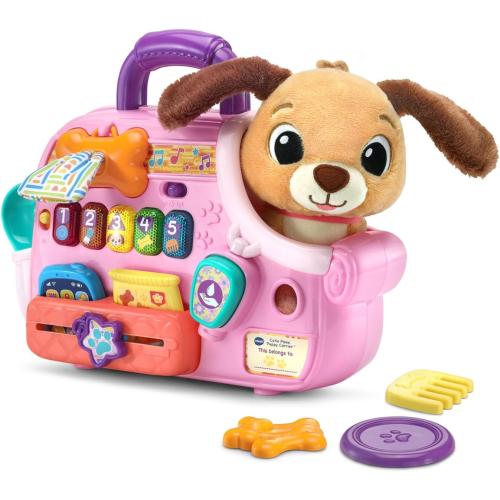 VTech Cutie Paws Puppy Carrier, Pink