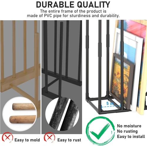 Large Art Storage Rack, Art Drying Rack, Art Canvas Organizer, Store Frames, Panels, Prints, Canvases, Panels For Oil Painting Display, Art Studio, Gallery