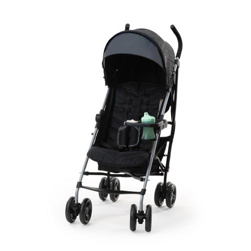 3Dlite Convenience Stroller, Gray – Lightweight Stroller with Aluminum Frame, Large Seat Area, 4 Position Recline, Extra Large Storage Basket – Infant Stroller for Travel and More