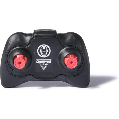 Monster Jam, Marvel Iron Man RC Monster Truck, 1:24 Scale, Kids Toys for Boys and Girls Ages 4 and up