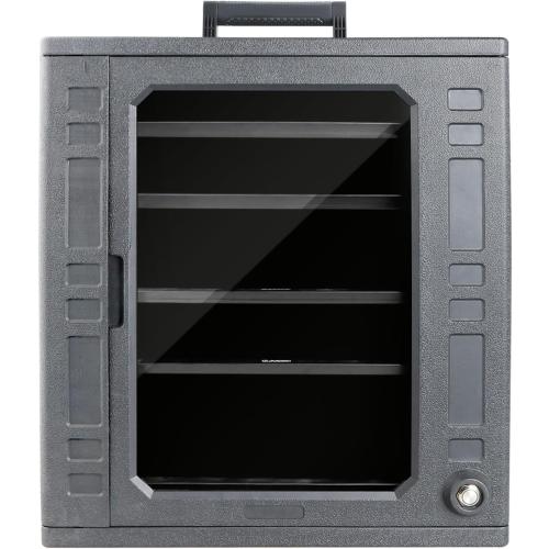 Jucoci Miniatures Storage Case Miniatures Transport Case (Large Size with Light)