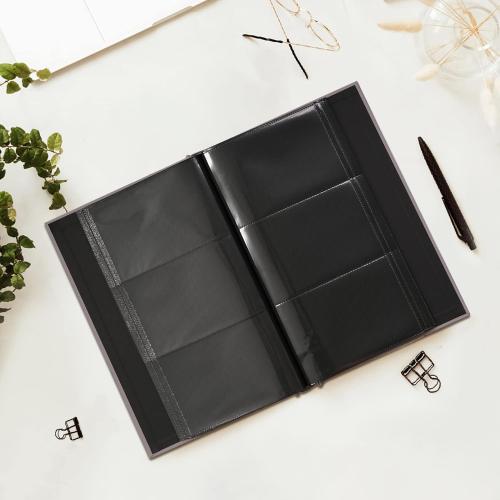 potricher Photo Album for 4x6 300 Horizontal Pockets Linen Cover Small Capacity Picture Book for Family Wedding Baby and Anniversary (Beige)