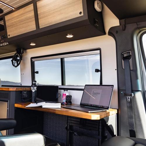 Acegoo RV LED Puck Light Camper Van 3' Overhead Ceiling & Down Light, 12V for Motorhome Boat Truck Trailer Cars, Inbuilt Dimmer Switch & Blue Nightlight, CRI90  (Black 3000K)