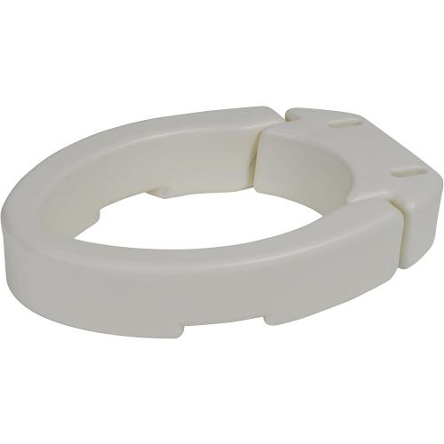 Drive Medical Hinged Toilet Seat Riser, Standard Seat, White