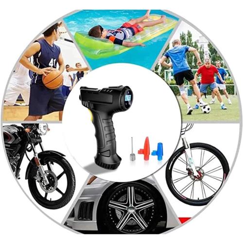 Car Air Pump Compressor Automotive 120W Rechargeable Portable Tire Inflator Equipment Digital Display Pump For Machine