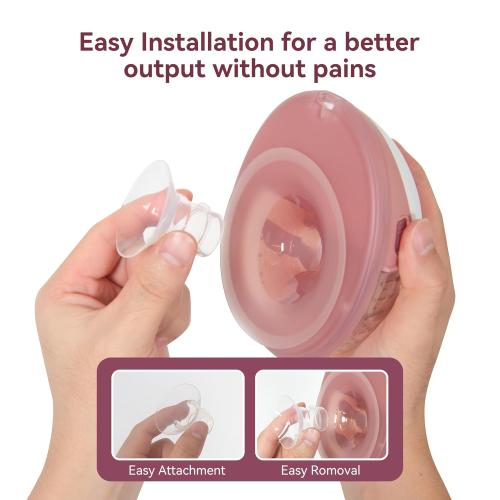 17mm Flange Inserts for 24mm Flange/Shield, Compatible with Momcozy/MOMMED/Spectra Breast Pumps, Pump Parts Replace (4PCS 17mm)