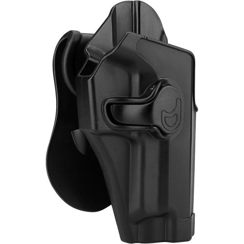 Sig P226 Holsters, OWB Holster for Sig Sauer P220 P226 4.4 Full Size/Bersa Thunder 9 Pro - Index Finger Released | Adjustable Cant | Autolock | Outside Waistband Carry | Lightweight -Right Handed