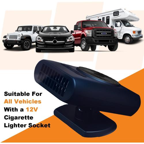 Car Heater,12V 200W Portable Car Defroster Windshield