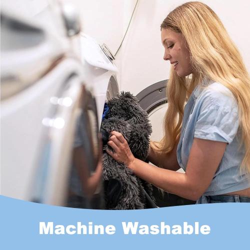 PawProof Fuzzy Pet Throw Blanket - Waterproof Blanket for Dogs & Cats - Faux Fur & Ultra-Soft Microsuede - Beige S Size (28x38)