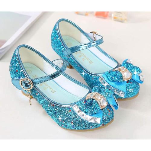 Cadidi Dinos Girls Dress Shoes Wedding Party Heel Mary Jane Princess Flower Shoes (Toddler/Little Kid/Big Kid)