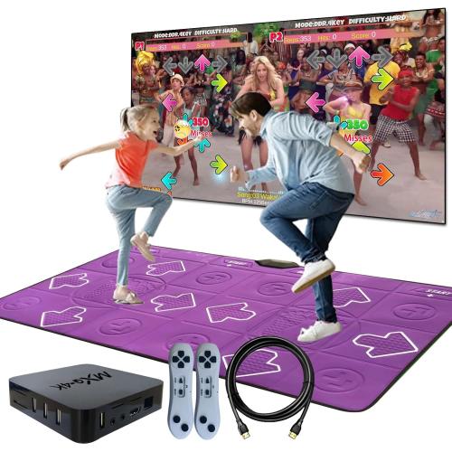 Dance Mat for Kids and Adults, Double User Wireless Dance Pad Game for TV, Exercise Dancing Mat for Family Games,Gifts Ideas for Girls and Boys