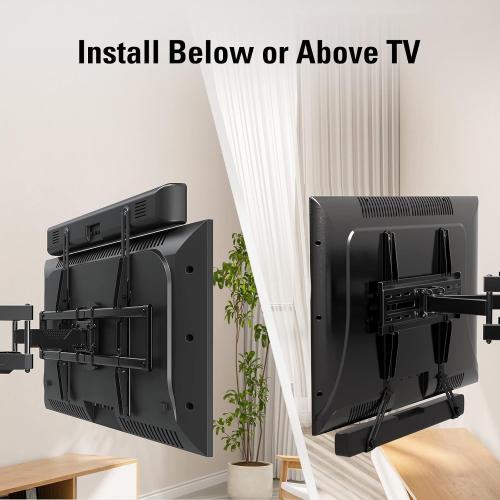 Mounting Dream Soundbar Mount Bracket Fits Most of Soundbars up to 15 Lbs