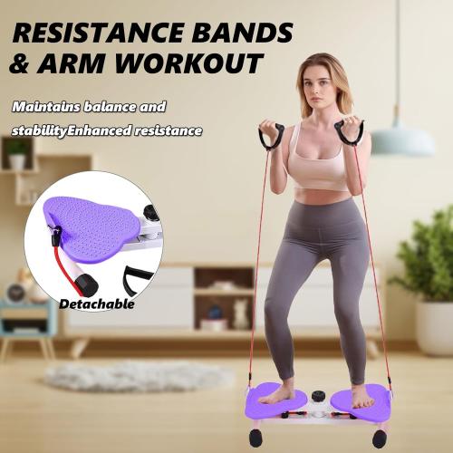 Waist Twister Machine Exercise, Twist Board for Exercise, Waist Twisting Machine, Adjustable Waist Twister Board Waist Sculptor Twist Exercise Machine, Ab Twister Board