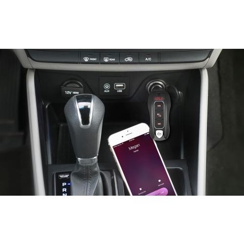 Bracketron Roadtripper Sound Bluetooth Enabled FM Transmitter Connect Phone Audio to Cars Trucks RVs Buses Boats Radio Speakers