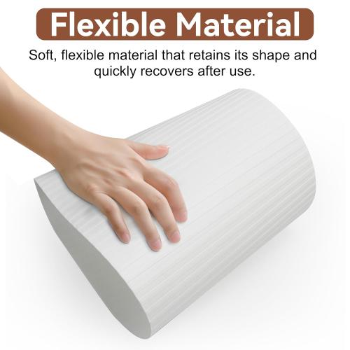 Soddeph 2.5 Gallon Trash Can, Plastic Wastebasket Garbage Trash Bin,Waste Trash Bin,Round Container Bin for Office,Home,Bathroom,Kitchen(White 1 Pack)