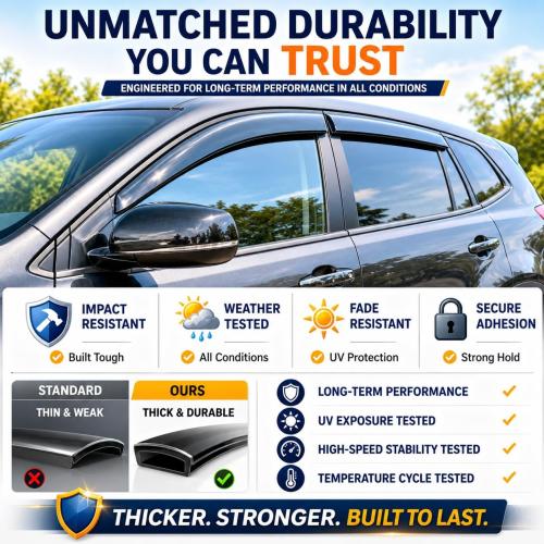 2020-2026 Tape-On Rain Guards for Mazda CX-30 Side Window Visor Deflectors 2.5 S Select Sport Preferred Premium Turbo CX30 Durable Vent Shades 2021 2022 2023 2024 2025‼️missing pieces‼️