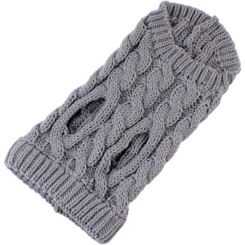 Small - Winmany Pet Dog Turtleneck Knitting Sweater Coat Winter Warmer Thickening Pullover Knitwear Crochet Coat Clothes for Small dog Cat