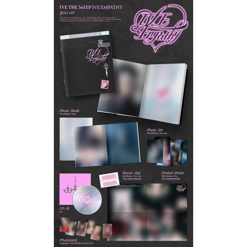 IVE 3rd EP Rebel Heart [IVE EMPATHY] Standard Album (Photobook YOU Ver)