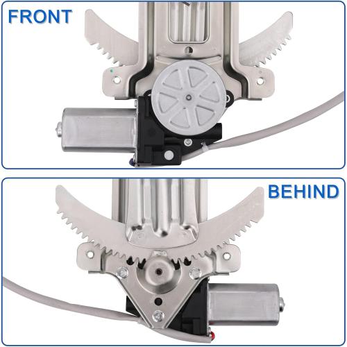 Obaee Front Driver Side Power Window Lift Regulator With Motor Compatible with Chevy Colorado GMC Canyon 2004-2011, Isuzu i-280 i-350 2006, i-290 i-370 2007-2008 Replace OE 741-014