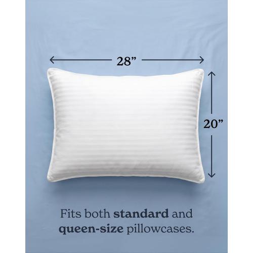 Beckham Hotel Collection Bed Pillows Standard/Queen Size Set of 2