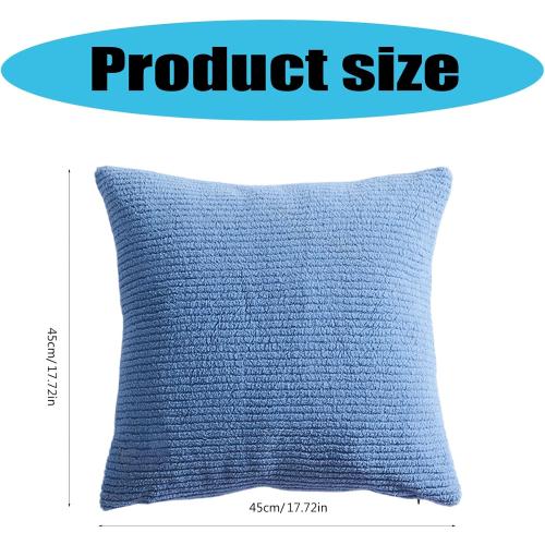 Modern Homes Corduroy Cushion Covers Soft Decorative Pillow Case for Living Room Sofa and Bed Living Room Accessories Soft Cushions Case