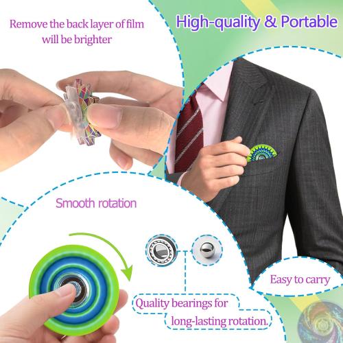 30 Pack Fidget Spinner Toys Mini Bulk Gifts Party Favors for Kids Adults,Sensory Toys Goodie Bags Stuffers for Boys Girls Autism ADHD Stress Relief,Treasure Box Toy Classroom Prizes Supplies