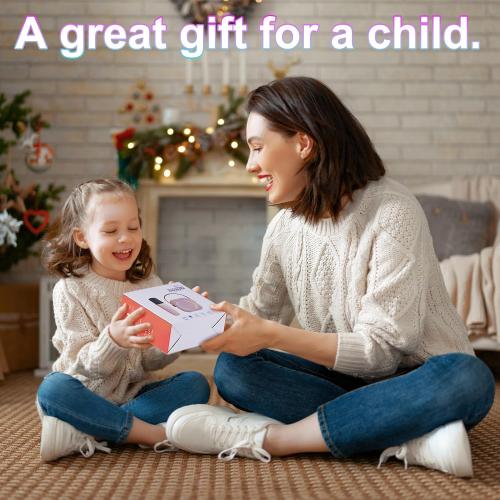 Mini Karaoke Machine for Kids Adults,Portable Bluetooth Speaker with Wireless Microphone and LED Lights,Party,Christmas,Birthday Gifts for Girls Boys,Perfect for Family Party Outdoor Travel