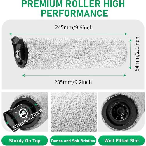 Replacement Brush Roller for Tineco S3, iFloor 3, iFloor 2
