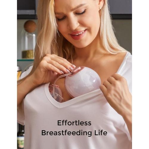 Momcozy Original V1 Pro/V2 Pro Breast Pump Replacement Accessories,Milk Collection Cups Only for Momcozy V1 Pro/V2 Pro, 2 Pack