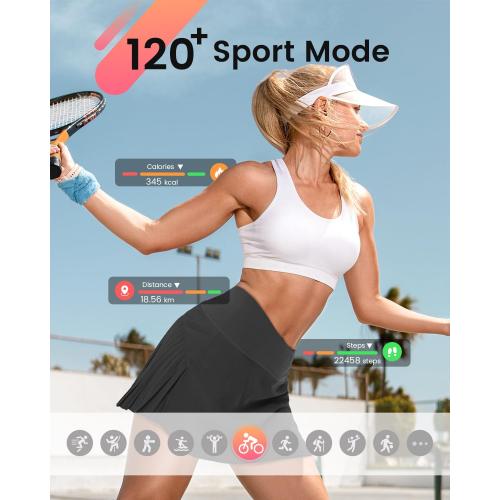 Smart Watches for Women,1.85 HD Smartwatch Fitness Trackers, with 2 Bands