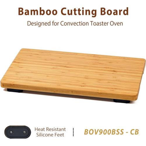 Cutting board Compatible with Breville BOV900BSS the Smart Oven Air Fryer Pro, Accessories for Countertop Convection Oven, With Heat Resistant Silicone Feet, Creates Storage Space, Protects Cabinets