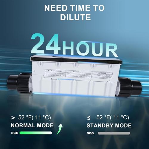 IC15 Salt Cell Replacement Fit for Pentair Intellichlor IC15 | Replaces 520888 | 15K Gallon Saltwater Chlorine Generator System for Inground Pools | Easy Install & Durable Design