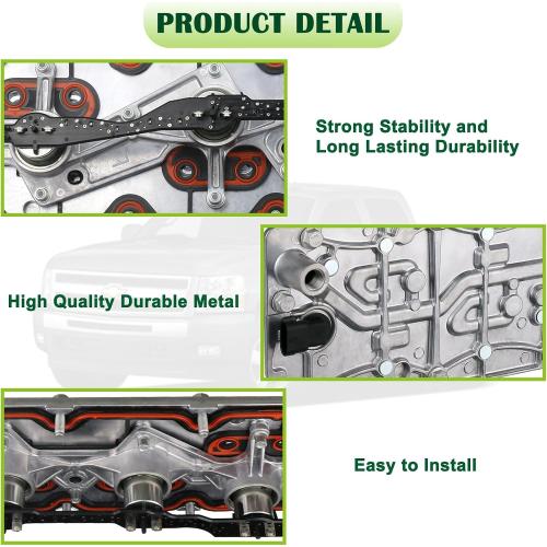 12571609 Engine Cylinder Deactivation Solenoid Valve Lifter Oil Manifold Compatible with Chevy Silverado Suburban Avalanche Tahoe GMC Sierra Yukon Cadillac Escalade Replaces 917-162