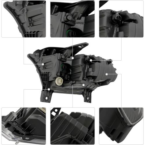 LED Headlight Assembly Compatible with 2021-2023Dodge Durango,Front 2021Durango headlights Headlamp Replacement