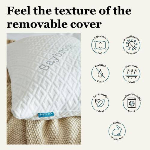 Saybrook Adjustable Pillow