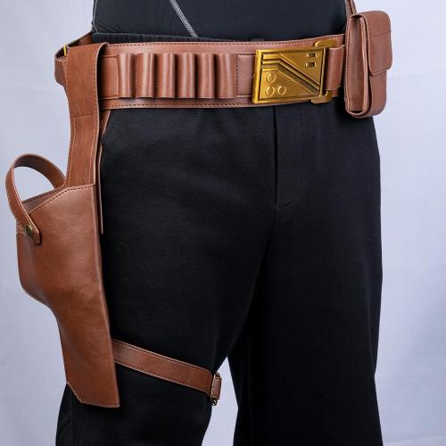 Luke Belt Han Solo Belt Vader Belt Holster with Pouches for SW Cosplay Accessories