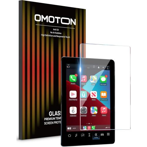 OMOTON Screen Protector for Ford Explorer 2020-2024, (XLT/ST-Line/Limited/Timberline/ST/Platinum/King Ranch) 10.1 Inch Touchscreen Accessories 9H Hardness Tempered Glass, Anti-Scratch, HD Clear