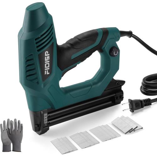 FIDISP Electric Nail Gun 18 Gauge Heavy-Duty 2 in 1 Brad Nailer