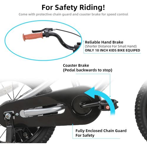 JOYSTAR Kids Bike for Ages 2-12 Years Old Boys Girls, 12-20 Inch BMX Style Kid's Bikes with Training Wheels, Children Bicycle for Kids and Toddler, Multiple Colors