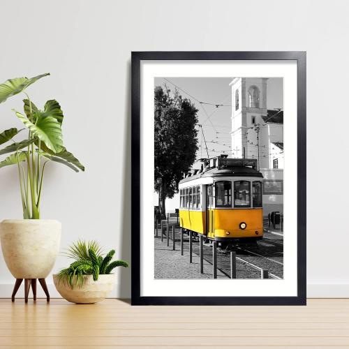 LaVie Home 20x30 Picture Frame Black Poster Frame,Display Pictures  with Mat or 50x76  Without Mat, Stable and Sturdy Frame and Polished Plexiglass, Horizontal and Vertical Format of The Walls