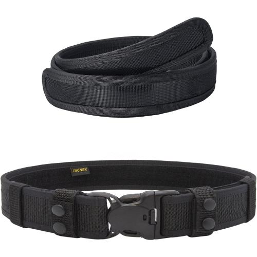 1.5 Duty Belt with Loop Liner 2 Keepers   1.5 Inner Belt with Hook Liner M(30-34)