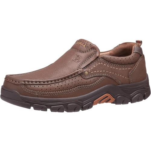 Size/7.5 CAMEL CROWN Mens Loafers Slip On Loafer Leather Casual Walking Shoes Comfortable for Work Office Dress Outdoor